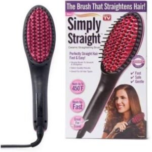 Simply hair straightener brush