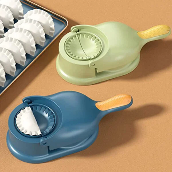 2 in 1 Momos Maker Mould with Puri Press Kit
