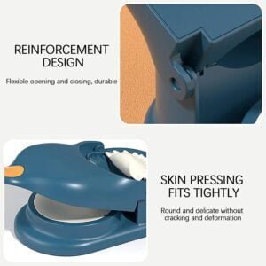 2 in 1 Momos Maker Mould with Puri Press Kit