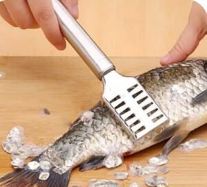 Steel fish scale remover