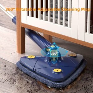 360 Degree rotatable adjustable cleaning mop