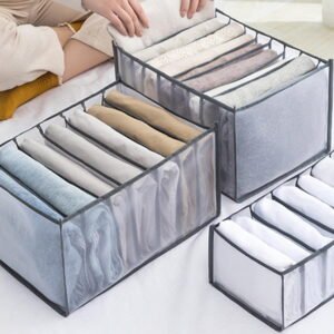 7 grid folding clothes organizer for wardrobe(medium size)