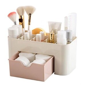 Plastic cosmetic storage box