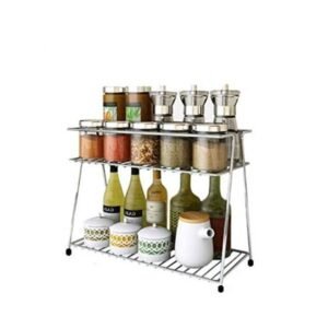 2 Layer kitchen masala spice rack with box