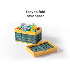 Foldable fruit storage basket