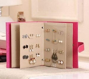 Ear studs holder organizer storage book