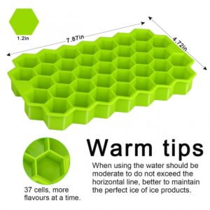 Silicone ice tray for freezer Ice Cube Moulds Small Cubes for Whiskey Fridge Tray