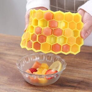 Silicone ice tray for freezer Ice Cube Moulds Small Cubes for Whiskey Fridge Tray