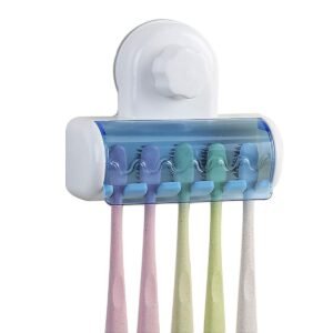 Toothbrush holder wall mounted 5 toothbrush holde