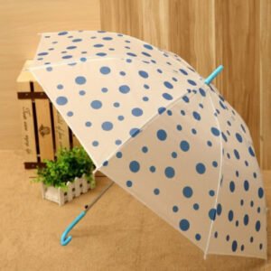 Polka Dot Umbrella Rain